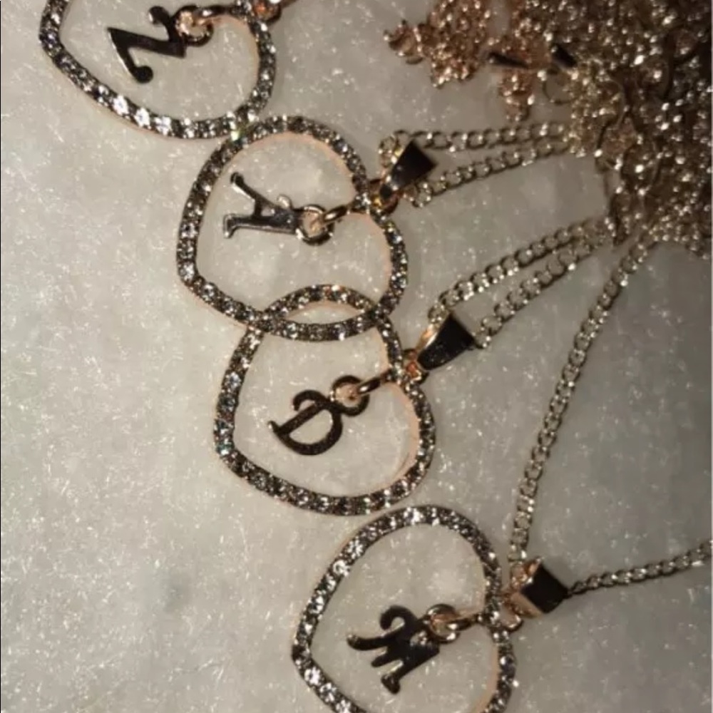 Initial necklace
